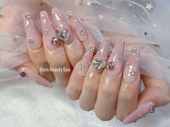 SORA KANAGAWA NAIL【ワンホン/マグネット/長さだし/持ち込み】/