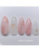サロン アグランシュ(salon A.glansh)/デザイン豊富☆