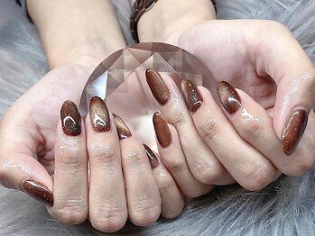 D22.nailの写真/【マグネットネイル/シアー系ネイル大歓迎】派手過ぎない大人上品な仕上がりがお好みの方に◎
