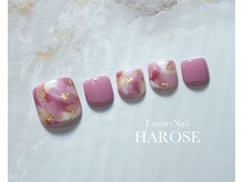 ラグジュアリーネイル ハローズ(HAROSE)/フットジェルアートコース