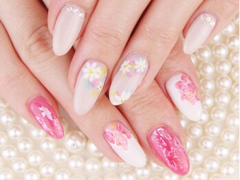 フラッシュネイル SORIO宝塚店/除去付デザイン定額コ-ス◇