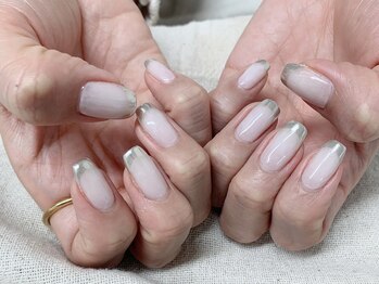 アバネイル 名駅店(AVA NAIL)/ミラーフレンチ
