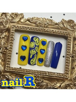 ネイルアール(nail R)/元気カラーネイルです♪♪