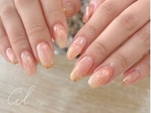 シル ネイル 江坂(Cil nail)/ワンカラーネイル/フィルイン