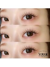 ヴォーグ(VOUGE)/フラットラッシュ120本