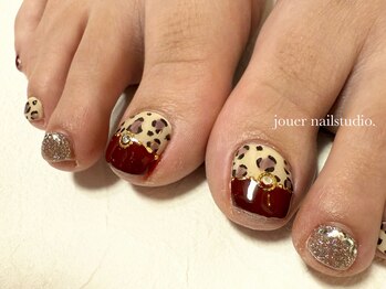 ジュエ ネイルスタジオ(jouer nailstudio.)/foot nail