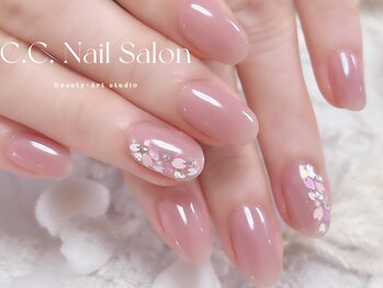 シーシーネイルサロン 池袋(C.C.Nail salon)/春の桜ネイル