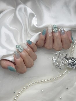 ビビ(ViVi)/キルティングリボンネイル