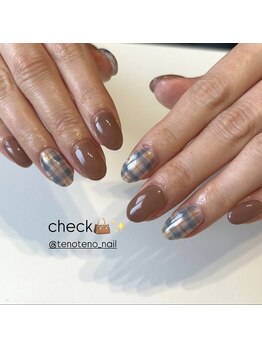 テノテノネイル(tenoteno_nail)/持ち込みシンプル
