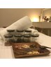 【頑張るあなたに】よもぎ蒸し40分+アロマリンパマッサージ120分 15300円
