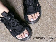 ビューティーラウンジ ノームロア(Gnomes loa)の雰囲気（見せたくなる足元、フットネイル♪）