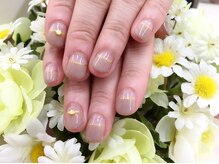 プルミエ ネイル(Premier Nail)/ヌーディカラー☆シェルスタッズ