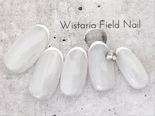 ウィスタリアフィールドネイル MONAD店(WISTARIA FIELD)/先端細フレンチ