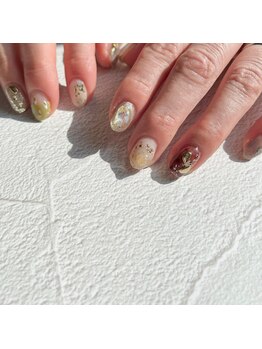 ニュアンスネイル(白木作成)