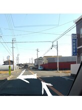 めぐり整体院/看板が目印