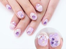 ネイルコレクション ピンク(Nail Collection Pink)/ジェル付放＋キャラ３Ｄ★みるく