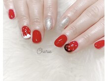 シェリエ(Cherie)/いちごネイル＊