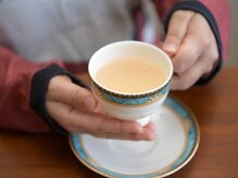 リンパケア専門店 琥珀の雰囲気（施術後にお出しするお茶です。小豆茶！よもぎ茶！タンポポ茶など）