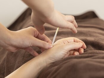 ブレア 銀座/施術写真【自律神経/虎ノ門/鍼】