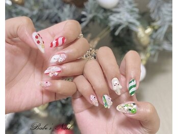 ベイブズ ネイル(Babe’s Nail)/クリスマスネイル