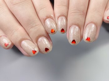 ネイルカラーリリー(Nail Calla Lilly)/ハートホロ♪