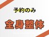 予約用¥0【全身整体】