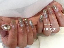 ネージュ(neige)/ニュアンス/シンプルネイル