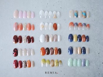 レミア アイラッシュアンドネイル 大船(REMIA)の写真/【初回オフ無料！定額6900円～】トレンド～定番まで定額メニュー豊富◎まずはフォトギャラリーをcheck♪