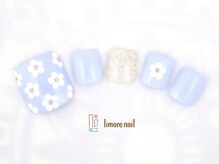 リモアネイル(limore nail)/【フット】ホロ花☆
