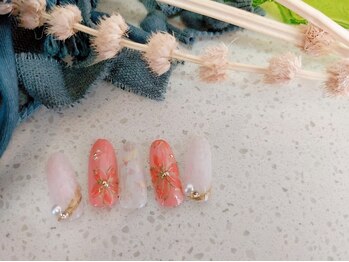 ネイルサロン&スクール ジーナ(GINA)/春といえば・・・お花ネイル