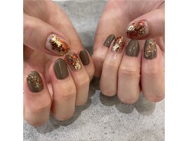 秋ネイル
