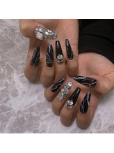 シェリームー(Cherie mu)/大理石ネイル