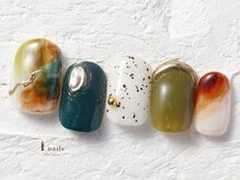 ジェミーネイル エビス(Jemiy nail ebisu)/ニュアンスミラーうずら8745yen