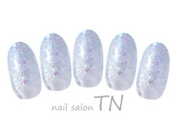 ティーエヌ TSUTAYAヤマト屋書店東仙台店/ホログラデーション♪定番ネイル