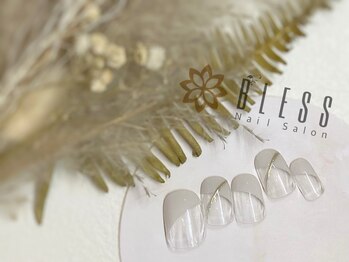 ネイルアンドアイラッシュ ブレス エスパル山形本店(BLESS)/1周まわって王道フレンチ