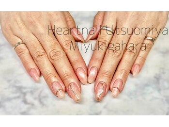 はあとねいる 宇都宮御幸ヶ原店/【通常】マーブルミラーネイル