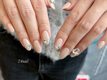 ニーヨンネイル(24nail)/ストーンネイル