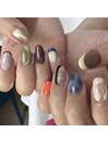 個性派ネイル