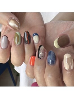 ネイルサロン エーナイン 旭川春光店/個性派ネイル