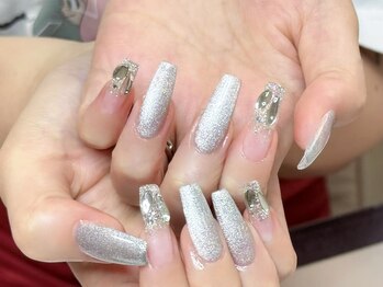 ウサギネイル 新大久保店(usagi nail)/キラキラネイル