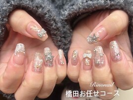 ツイードネイル　71141