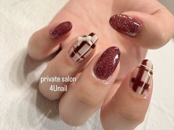 チェックネイル