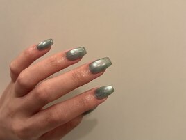 ブルーマグにシルバースキニー