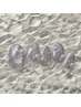 【7月KAHO限定デザイン】　バブルホロネイル　甘皮ケア付き￥6930