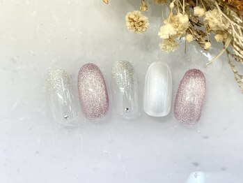 キャンアイドレッシー 足利店(Can I Dressy)/ガーリーネイル¥3850