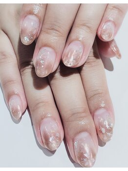 カラン 焼津店(CALIN)/ピンクゴールドグラデーション