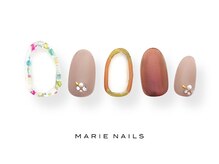 マリー ネイルズ いわきラトブ店(MARIE NAILS)/定額6,600円税込 押し花0916b