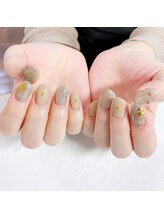 バーロ ビューティールーム(Balo Beauty Room)/ベージュチェック×さくらんぼ