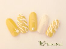 エリクサーネイル 五反田(Elixir Nail)/定額a シンプル／クーポン使用