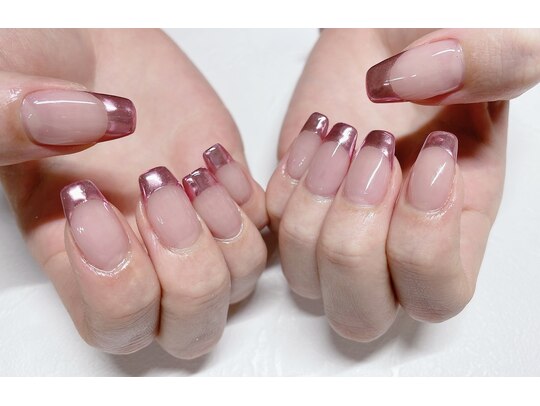 2025年冬】ガーリー ダブルフレンチのネイルデザイン集｜人気順  